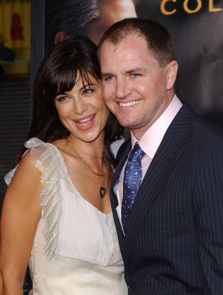 Catherine Bell and Adam Beason together